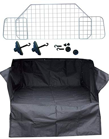 UKB4C Car Boot Liner Mat Bumper Protector Mesh Grill Dog Barrier Guard Water Resistant HD