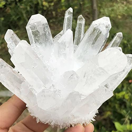 DQFOCPHHAA Specimen Natural White Quartz Rod s Reiki Pillar Point Stone (Size : 450-500g) (Size : 450-500g)