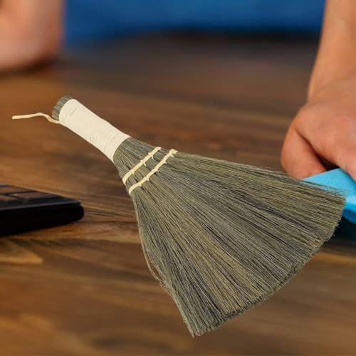 Straw Braided Small Broom Handmade DUST Floor Sweeping Broom Soft Household Manual for Home USE