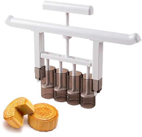 Stampo per torta di luna da cucina – Stampo per torta di luna con decorativo | Materiale antiaderente per uso alimentare, per preparare torte di luna, biscotti, dessert,