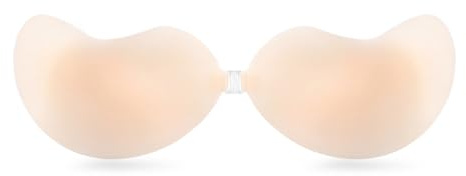 YZROHYI Soutien Gorge Adhesif,Soutien Gorge Invisible Femme,Soutiens-Gorge Autoadhésifs,Soutien Gorge Collant Push Up,Sticky Bra Réutilisable,Soutien Gorge Silicone sans Bretelle pour Robes de Mariée