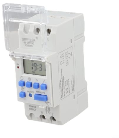 TONIXY TM919TK Interruttore Timer Astronomico Digitale Con Controllo Tramonto Alba 16A 3200W Per Domestica Automazione