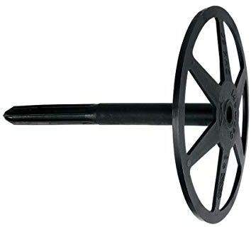 Fischer DHK 100 Tassello per Cappotti, Fissaggio a Percussione per Tutti i Pannelli Isolanti a Bassa Densità, Lana di Roccia, Lana di Vetro, 250 pezzi, 80940