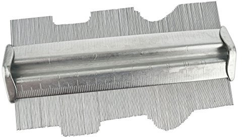 125mm 5 Metal Professional Contour Profile Gauge Tiling Laminate Tiles TE394