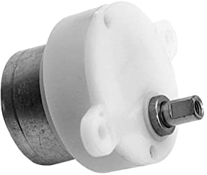 Mikro-DC-Getriebemotor 3V 12V Getriebemotor Fan 300 Motor Gimbal-Motor mit niedriger Drehzahl Mute Hobby Kunststoff-Getriebemotor Exzenter Low Speed (12V)