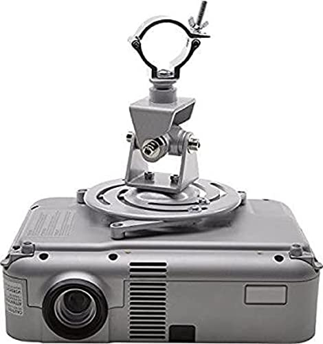 RIGGATEC 608153380 Universal Beamer Halterung zur Befestigung an einer Traverse, silber