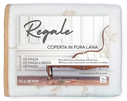 Tex family Manta pura lana Regale Virgen Matrimonial