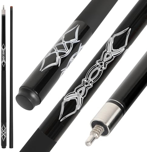 Dysdensa 21oz 58inch Fiberglass Graphite Composite Billiard Pool Cue Sticks
