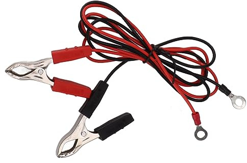 Electric Fence Wire Connect, 2pcs Copper Electric Fence Jump Leads with Excellent Conductivity for Farm