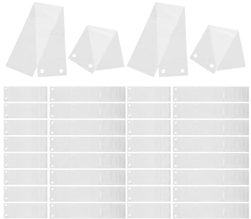 Uonlytech 200 Bolsas Prácticas para Paraguas Transparentes de PE, Contenedor Desechable para Paraguas, Resistente al Polvo Humedad, Fácil de Transportar
