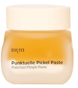 nkm Naturkosmetik München Punktuelle Pickel-Paste - 15 ml - Gesichtspaste mit Zink - Entzündungshemmend - Vegan - Für Unreine Haut - Dermatologisch Getestet