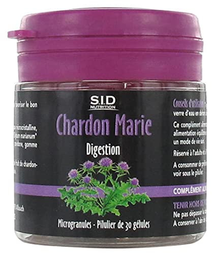 S.I.D Nutrition Digestion Chardon Marie 30 Gélules