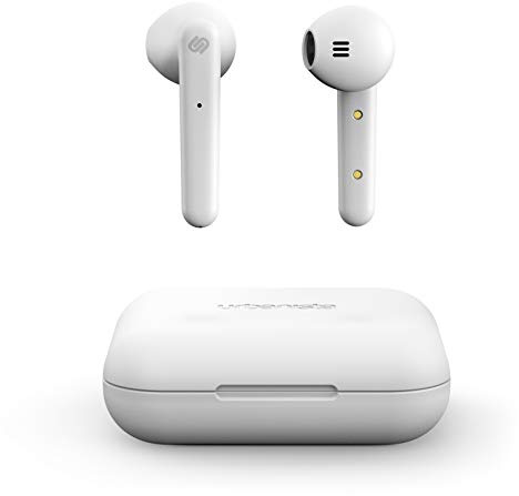 Urbanista Stockholm Cuffie Auricolari Wireless Durata 14h Bluetooth 5.0 con Powercase, Controlli Touch e Dual Mic Compatibile con Android e IOS – Fluffy Cloud