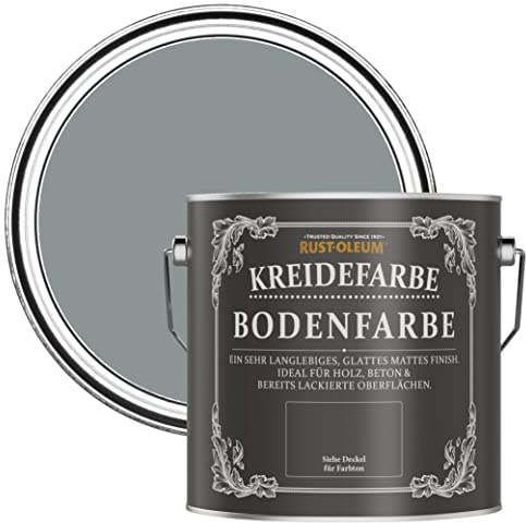Rust-Oleum Dark Grey Scratch-Proof Floor Paint in Matt Finish - Slate 2.5L