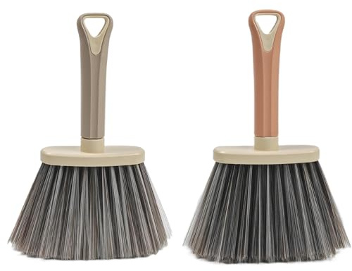 Axinost Staubbürsten, Autoreinigungbürsten, Schüler-Schreibtischbesen, Fensterspaltreinigungbürsten, Fensterlaufreinigungbürsten, Kinderbesen,Lüfterspaltentstaubungsbürsten. (Pink&Grey)
