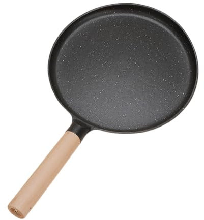 Gcerfby Comal - Sartén resistente, función de plancha y freidora, 41 x 24 cm, fácil de usar, se puede utilizar durante mucho tiempo, no es fácil de romper para estufa eléctrica, camping y uso