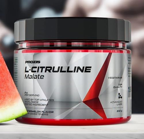 Prozìs L-Citrulline Malate 300 grammi - aminoacido citrullina malato, multi gusti a scelta (naturale)