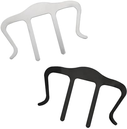 FooYee 2 stycken metallmusikbok klipp notbok sidohållare notbok klämma bokmärke universellt verktyg för notblad pianoböcker anteckningar böcker musikbok sidoklämmor