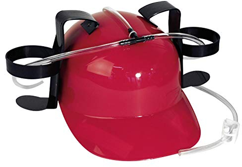 Trinkerhelm mit Zwei Dosenhaltern,Kommt in Sortierte Farben