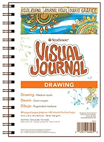 Strathmore Pro-Art Visual Journal Drawing 5.5 x 8-inch, 42 Sheets, 5.5x8