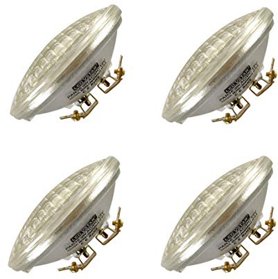 Vstar LED PAR36 9 W (Eq till 50 W halogen) 12 V AC/DC lampa landskap vattentät (4-pack-varm vit)