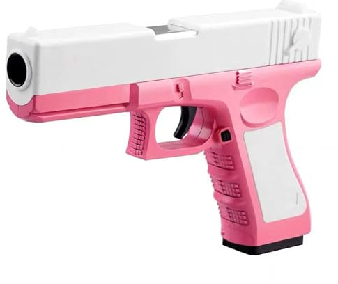NA Soft Bullet Toy Gun, Gift for Children, Training or Play, Cool Toy Pistol, EVA Bullet, (Pink)