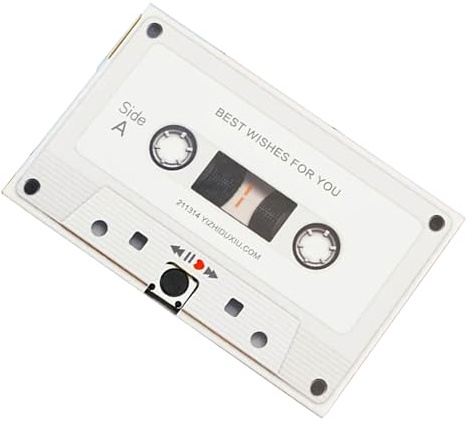 Tarjeta de felicitación de 60 segundos con chip de voz grabable, caja de música, módulo musical de sonido, tarjetas postales de felicitación, tarjeta de cinta grabadora