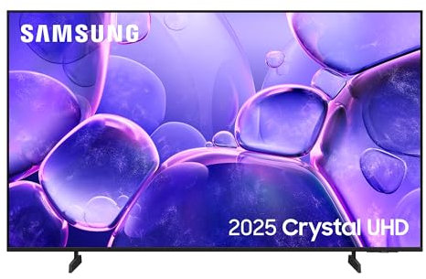 Samsung 43 U8000F, Crystal Processor 4K, 4K Upscaling, Q-Symphony, Knox Security, Metal Stream Design, 2025