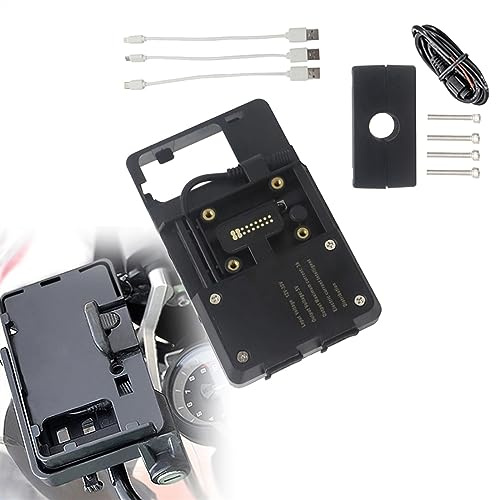 Soporte De Navegación para BMW R1200GS R1250GS ADV, Cargador USB para Motocicleta, para Teléfono Móvil