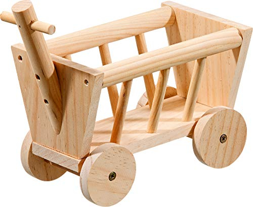 Karlie Heuraufe Bollerwagen Carro L: 20 cm B: 12 cm H: 14 cm, beige