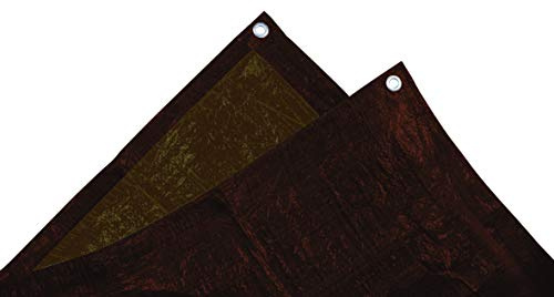 Tec Hit 885208 Abdeckplane schwere spezielle Holz 140 g/m² – 2 x 8 m