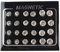 POFET 12 Paar Crystal Studs Magnete Ohrringe Kein Piercing Ohrstecker 4mm 6mm 7mm