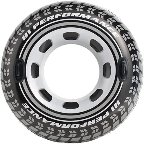 Salvagente Ciambella Gonfiabile Ruota Gomma Mare Diametro 104 cm Compatibile con Intex