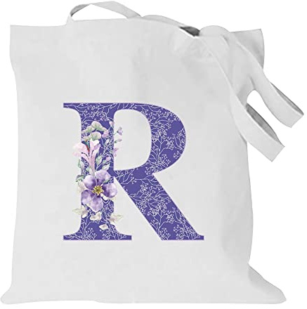 26 Letter Printed Canvas reusable grocery bags, Foldable Casual Travel HandBag, Shoulder Beach Tote Bags, Shopper bag eco friendly super strong washable Storage bags Shopping bag Canvas bag for Women