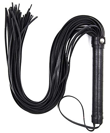 Cobeky hohe Qualität Faux Leder Pimp Whip Racing Riding Crop Party Flogger Queen Black Reitpeitsche