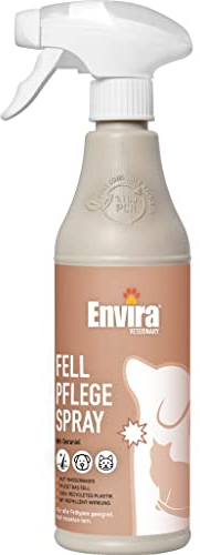 Envira Fellpflege-Spray für Hunde & Katzen 500 ml - Entfilzungsspray, pflegt Fell & Haut - Mit Repellent-Wirkung gegen Insekten