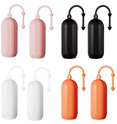 tinysiry 8 PCS Manicotti Elastici per Viaggio, Skin da Toeletta con Cinturino Appeso, Manicotti da Toilette Sigillati Elastici per Bottiglie da Viaggio, Coperchi per Bottiglie a Prova di Perdite Prot