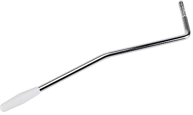 GOOHOCHY Leva in Metallo e Plastico con per Elettrica Singola Tremolo Chitarra e Argento Filettatura 5.0 Mm Ricambio per Ponte Tremolo Musicisti e Appassionati
