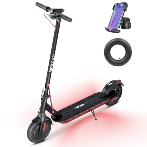 Hiboy Electric Scooter, 10 Tires,16.9 Miles Range, 18.9 MPH Speed, Dual Brake System, Electric Scooter Adults Commuting & Urban Travel
