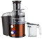 GEEPAS 800W Juice Extractor Centrifugal Juicer | Stainless Steel Juicer for Whole Fruit & Vegetable | Overheat Protection, 1L Juice Container, 2.2L Pomace Collector | 75MM Wide Mouth 2 Speed & Pulse