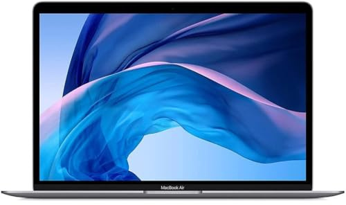Apple MacBook Air 2019 med Intel Core i5 (13-tum, 8GB RAM, 1TB SSD Kapacitet) QWERTY Swedish Rymdgrå (Renoverad)