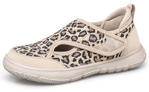 Diabetic Shoes for Women Men Wide Width Fit Trainers | Orthopedic Walking Shoes, Adjustable Closure, Swollen Feet, Elderly Comfort