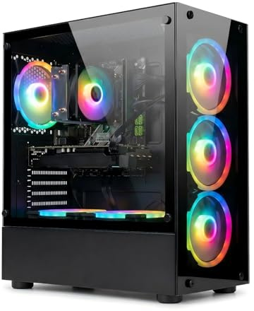 STGsivir PC Gaming, Core i7, RX 580 8G, 16G RAM, 1T SSD