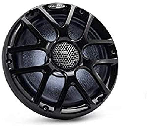 Caliber CSM20RGB/B Spritzwassergeschützter 2-Wege-Koaxial-Lautsprecher, 20 cm Schwarz