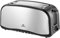 LENTZ 4-Scheiben Langschlitztoaster 1400 Watt Toaster mit Brötchenaufsatz Krümelschublade Cool-Touch-Gehäuse Stopp-, Auftau- und Aufwärmfunktion