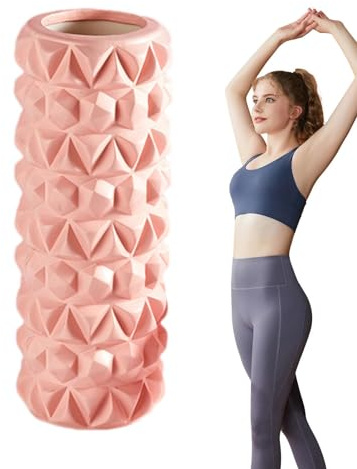 Eva Deep Tissue Foam Roller - High-Density Massage Tool for Muscle Recovery | Yoga Exercise Equipment for Home, Indoor, Gym