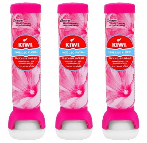 Shoe Deo Spray Floral 100ml Pack of 3 - Shoe Deodoriser by Kiwi's