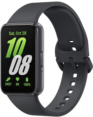 Samsung Galaxy Fit3, Smart Watch, Fitness Tracker, Health Monitoring - Black (Renewed)