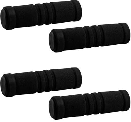 Gaomumu 4PCS Set of Foam Sponge Bike Handlebar Covers, Non-Slip Shock-Absorbing Handlebar Sleeves Suitable for Outdoor Cycling, Mountain Bikes and Road Bikes