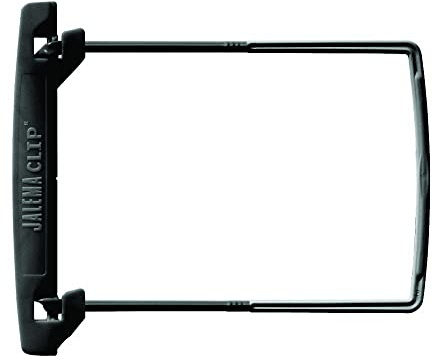 Jalema Clip 5710046 | Archivbinder Für Bündelung Von Dokumenten | Abheftbügel | Archivclip | Schnellbinder | Schlauchheftung | Fassungsvermögen 50mm | 100er Packung | Schwarz